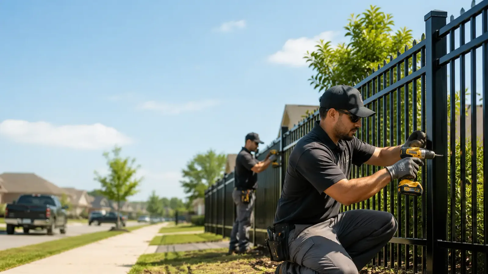 Metal Fence Installation in Wimberley, TX